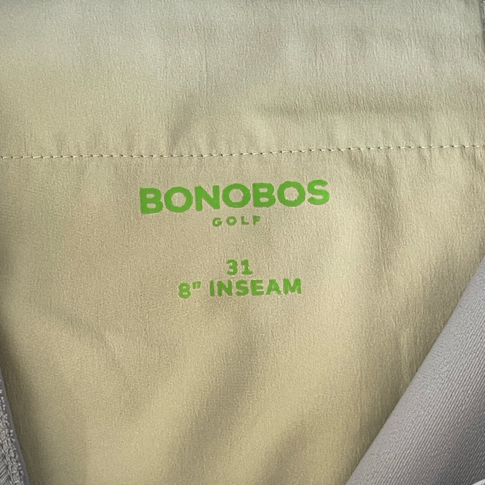 Bonobos Golf Light Blue Flat Front Shorts - Picture 8 of 8